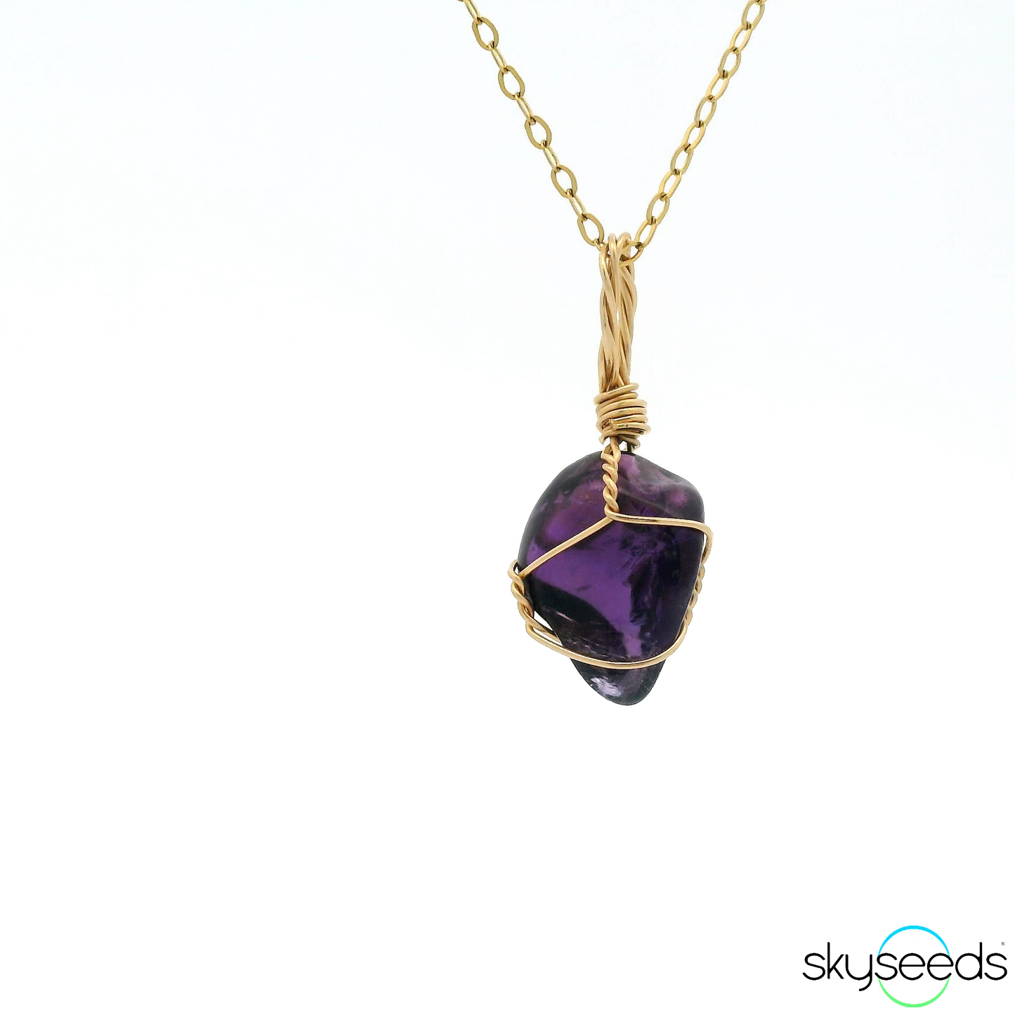 
                  
                    Amethyst - 14kt Gold Filled Pendant
                  
                