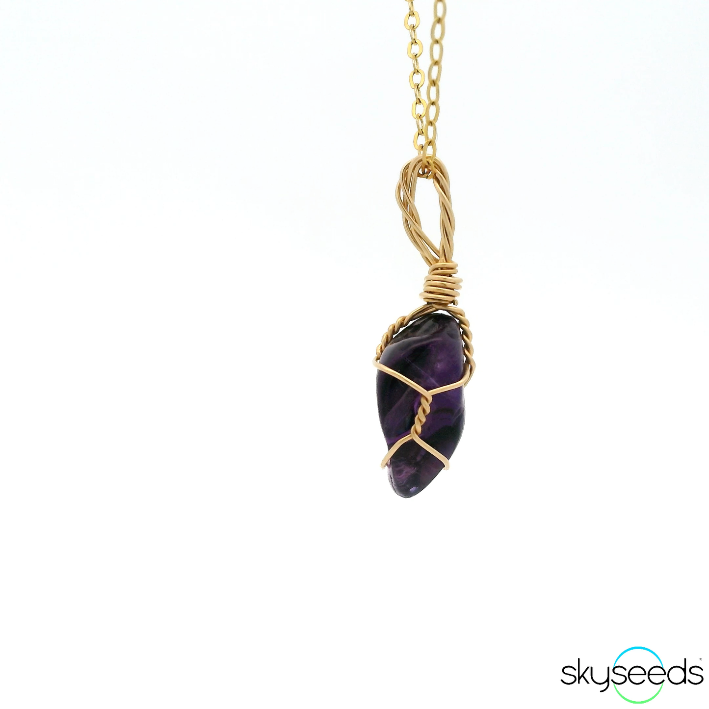 
                  
                    Amethyst - 14kt Gold Filled Pendant
                  
                
