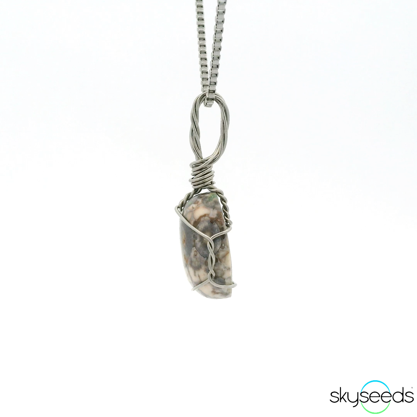
                  
                    Mexican Fire Opal - Stainless Steel Pendant
                  
                