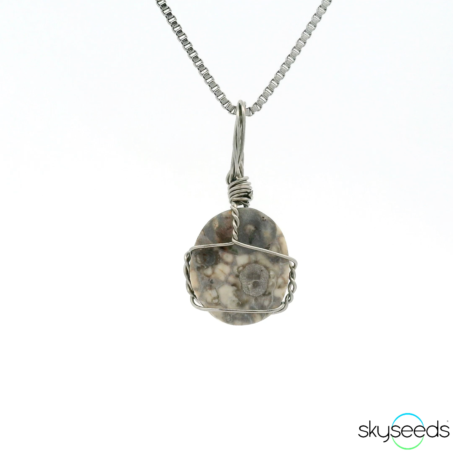 
                  
                    Mexican Fire Opal - Stainless Steel Pendant
                  
                