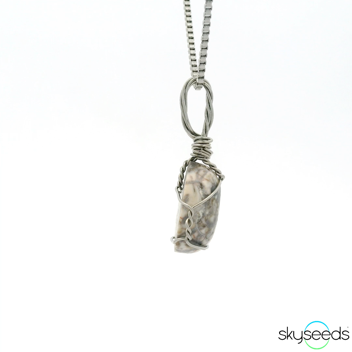 
                  
                    Mexican Fire Opal - Stainless Steel Pendant
                  
                