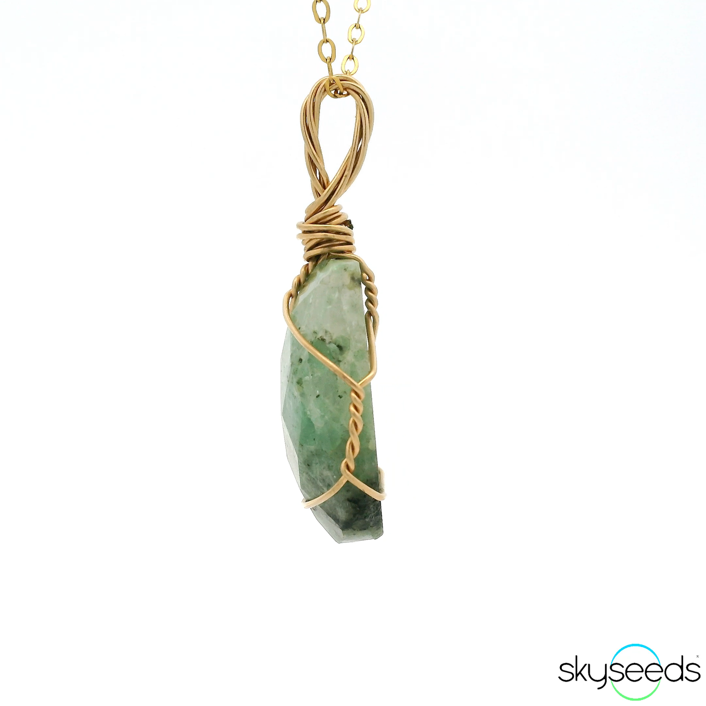 
                  
                    Emerald - 14kt Gold Filled Pendant
                  
                