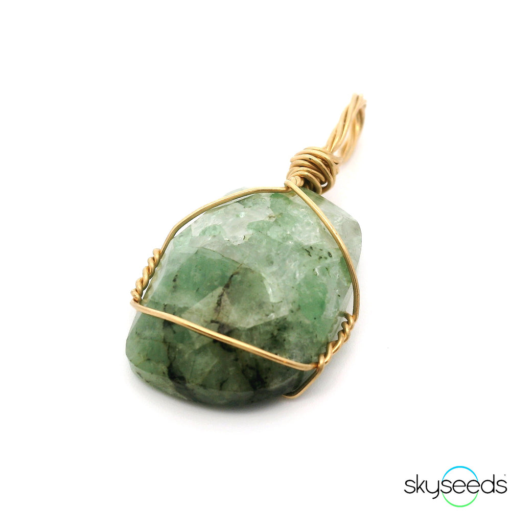 
                  
                    Emerald - 14kt Gold Filled Pendant
                  
                