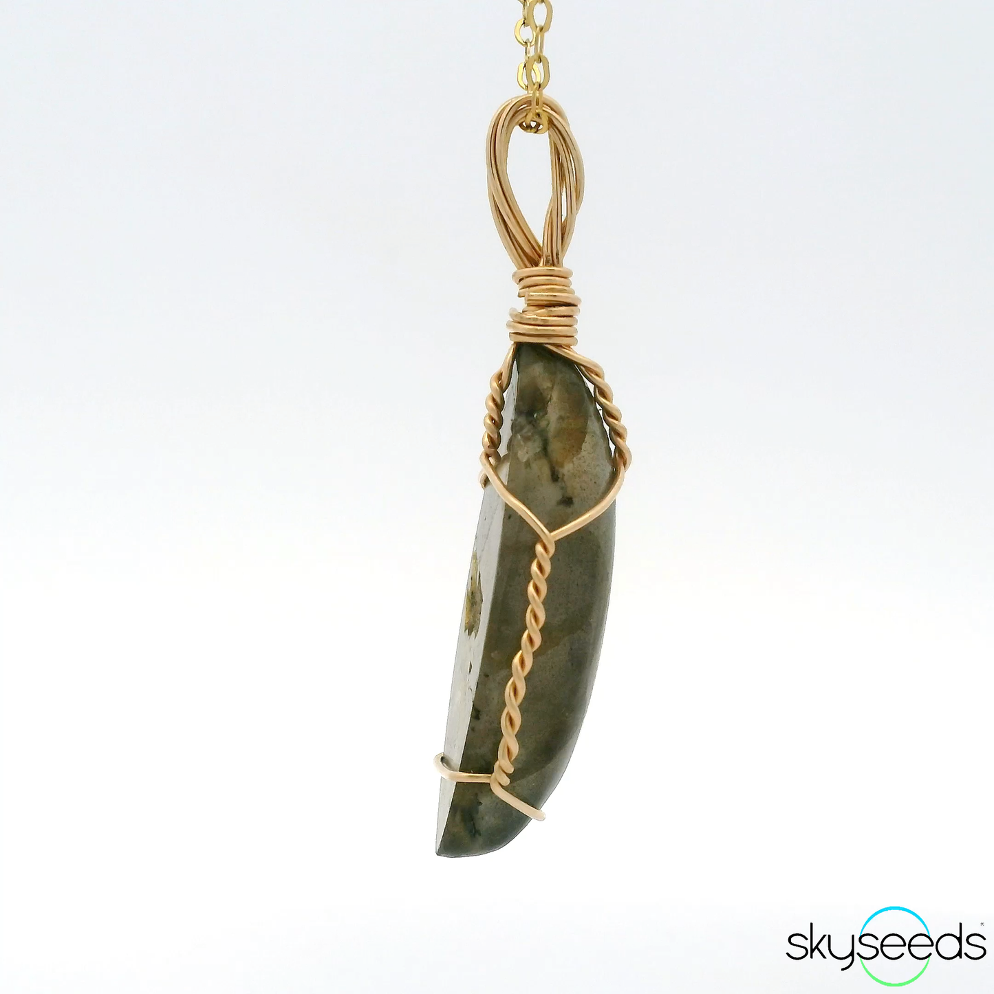 
                  
                    Labradorite - 14kt Gold Filled Pendant
                  
                