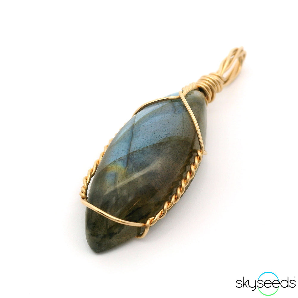 
                  
                    Labradorite - 14kt Gold Filled Pendant
                  
                