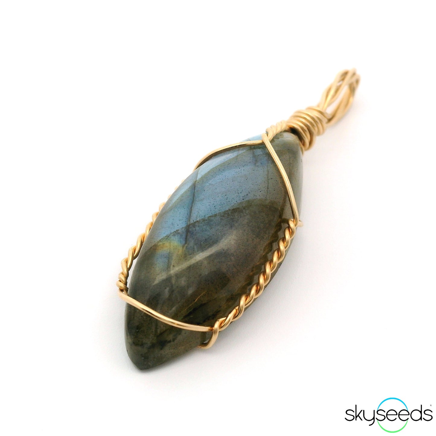 
                  
                    Labradorite - 14kt Gold Filled Pendant
                  
                