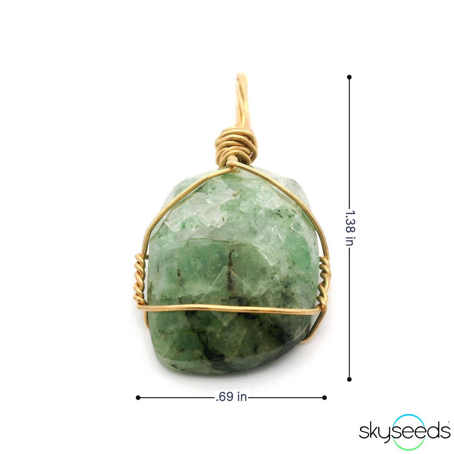 
                  
                    Emerald - 14kt Gold Filled Pendant
                  
                