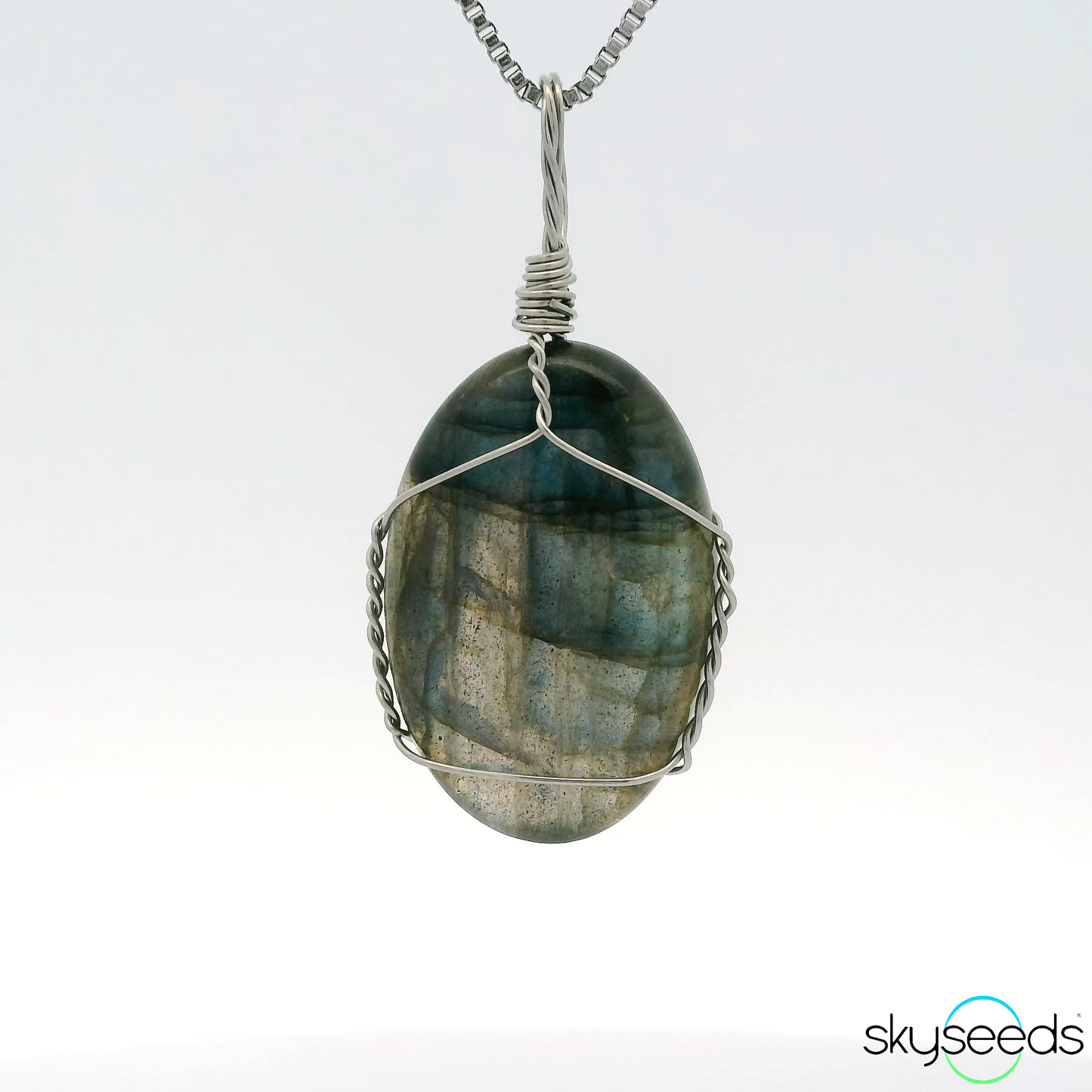 
                  
                    Labradorite - Stainless Steel Pendant
                  
                