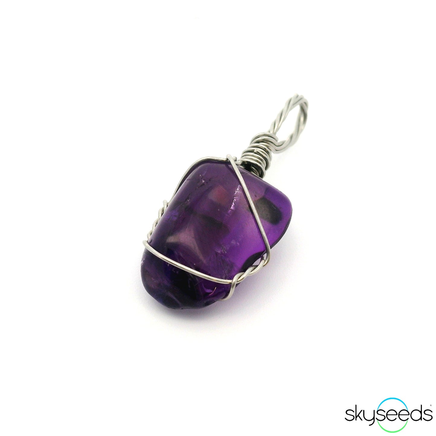 
                  
                    Amethyst - Stainless Steel Pendant
                  
                