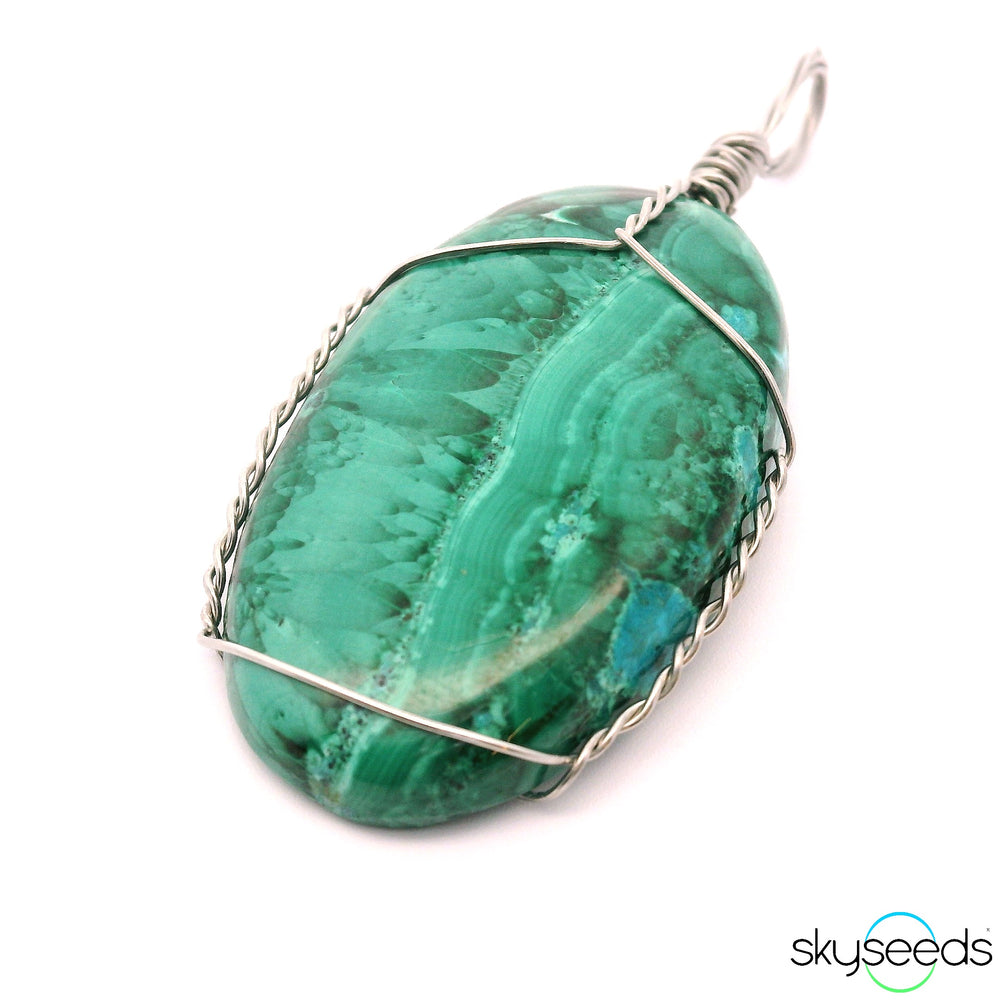 
                  
                    Malachite - Stainless Steel Pendant
                  
                