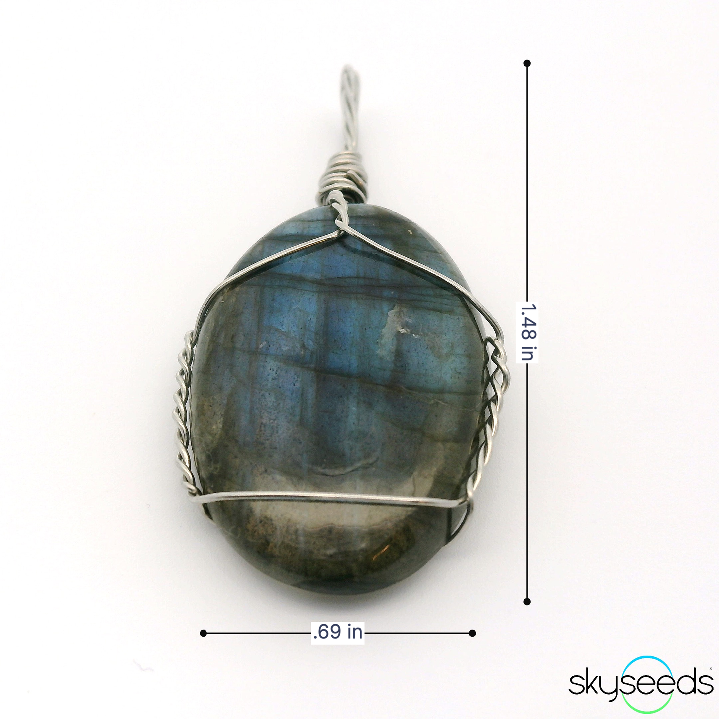 
                  
                    Labradorite - Stainless Steel Pendant
                  
                