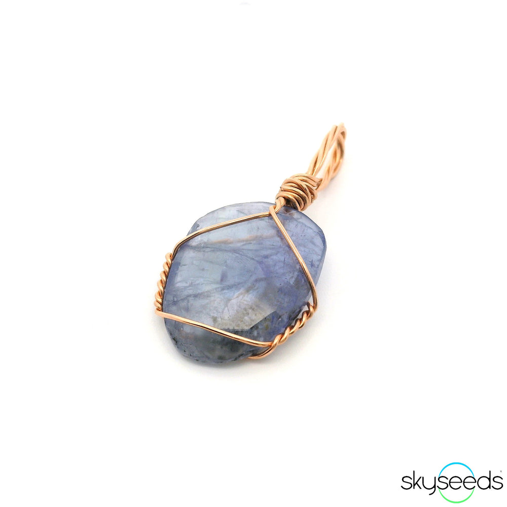 Tanzanite - 14kt Rose Gold Filled Pendant