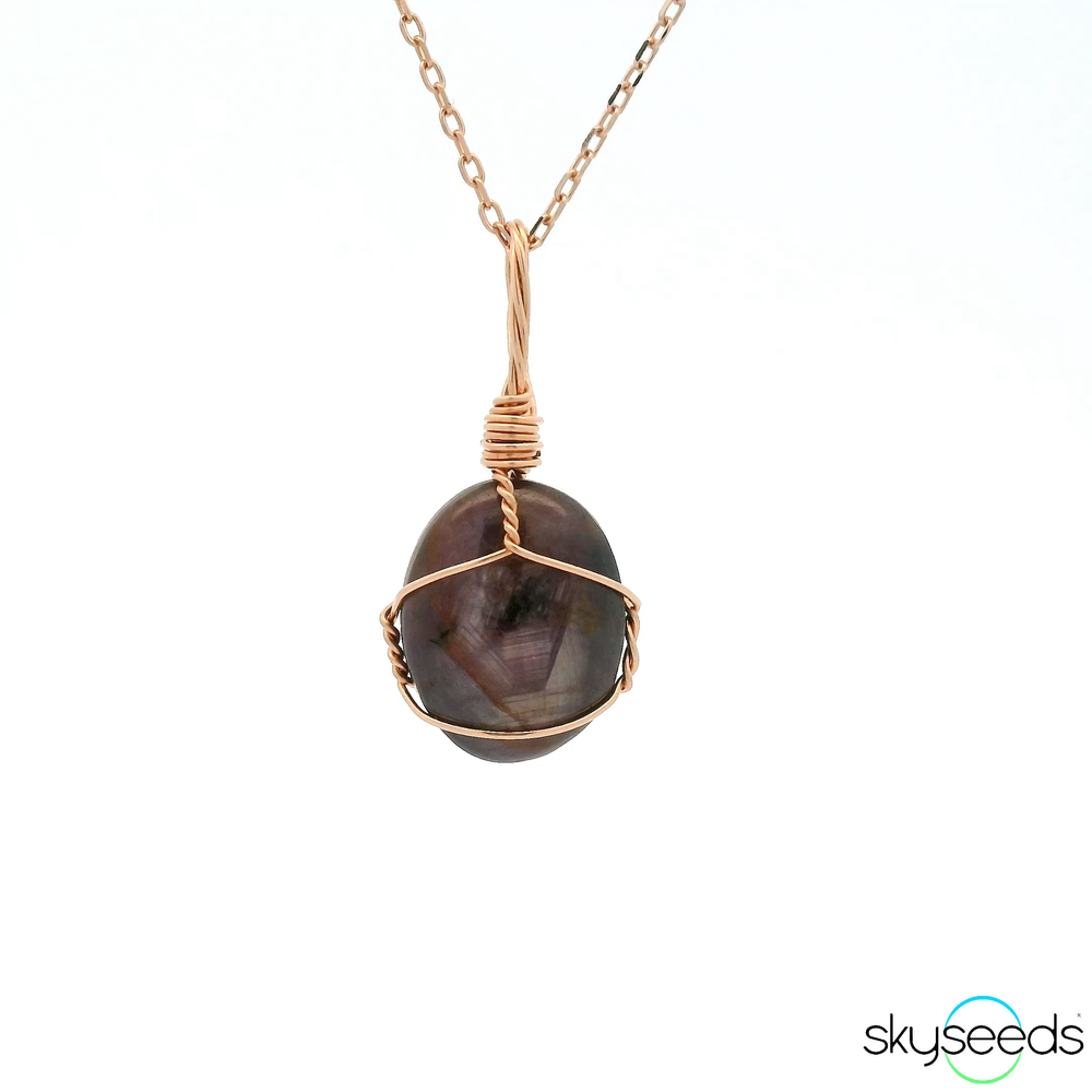 
                  
                    Star Ruby - 14kt Rose Gold Filled Pendant
                  
                