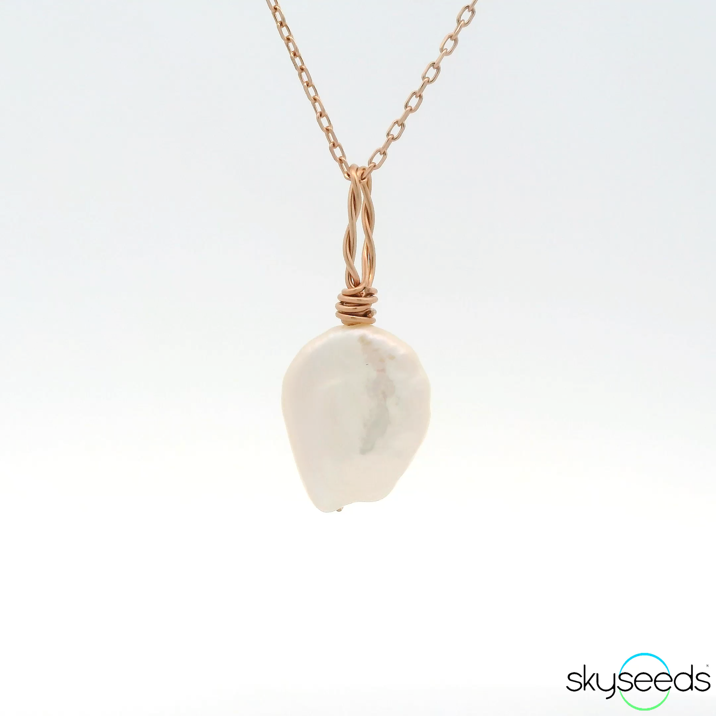 
                  
                    Pearl - 14kt Rose Gold Filled Pendant
                  
                
