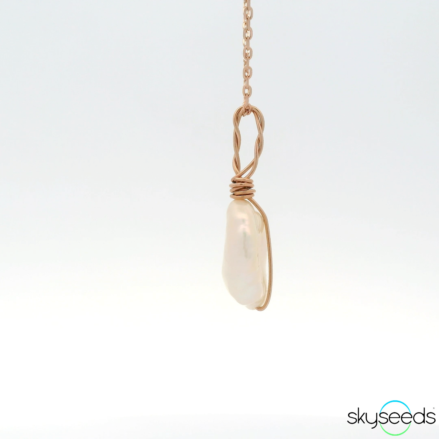 
                  
                    Pearl - 14kt Rose Gold Filled Pendant
                  
                