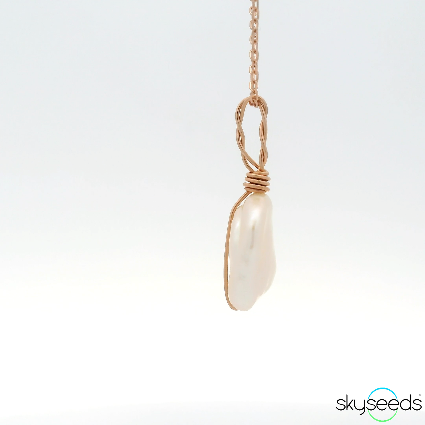 
                  
                    Pearl - 14kt Rose Gold Filled Pendant
                  
                