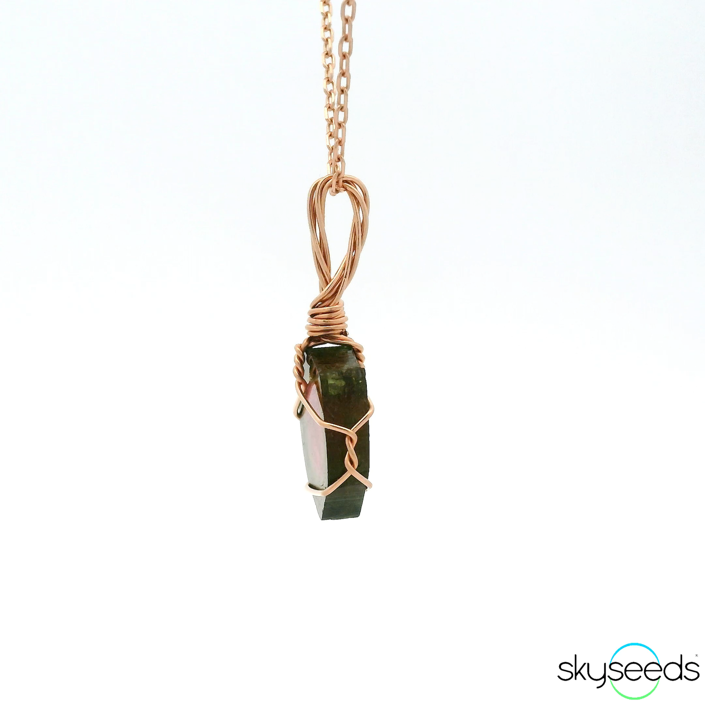 
                  
                    Watermelon Tourmaline - 14kt Rose Gold Filled Pendant
                  
                