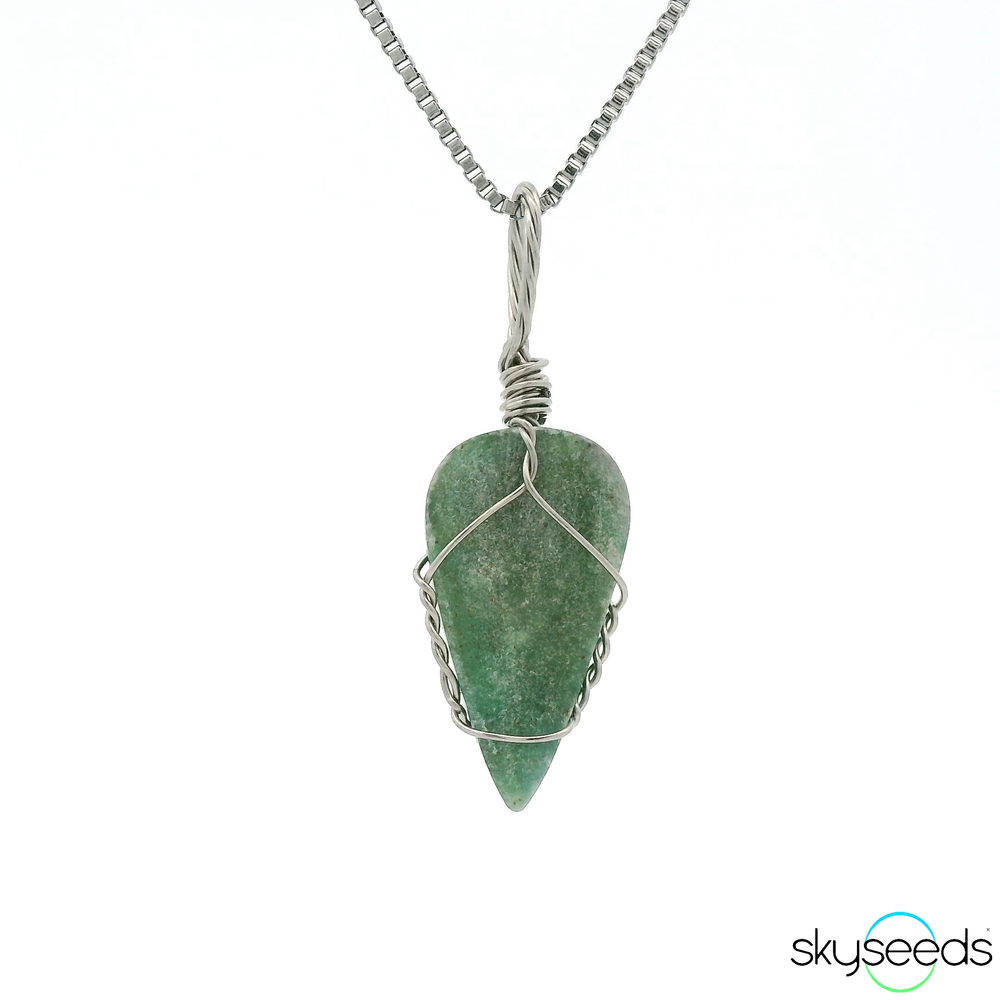 
                  
                    Ruby Fuchsite - Stainless Steel Pendant
                  
                