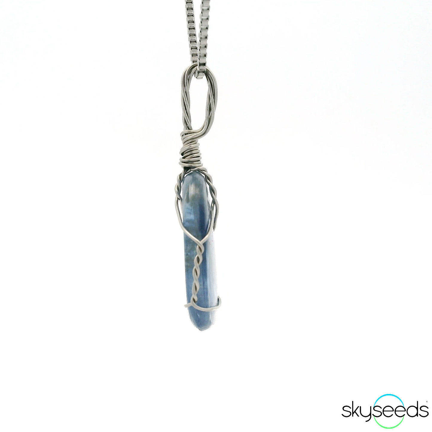 
                  
                    Blue Kyanite - Stainless Steel Pendant
                  
                