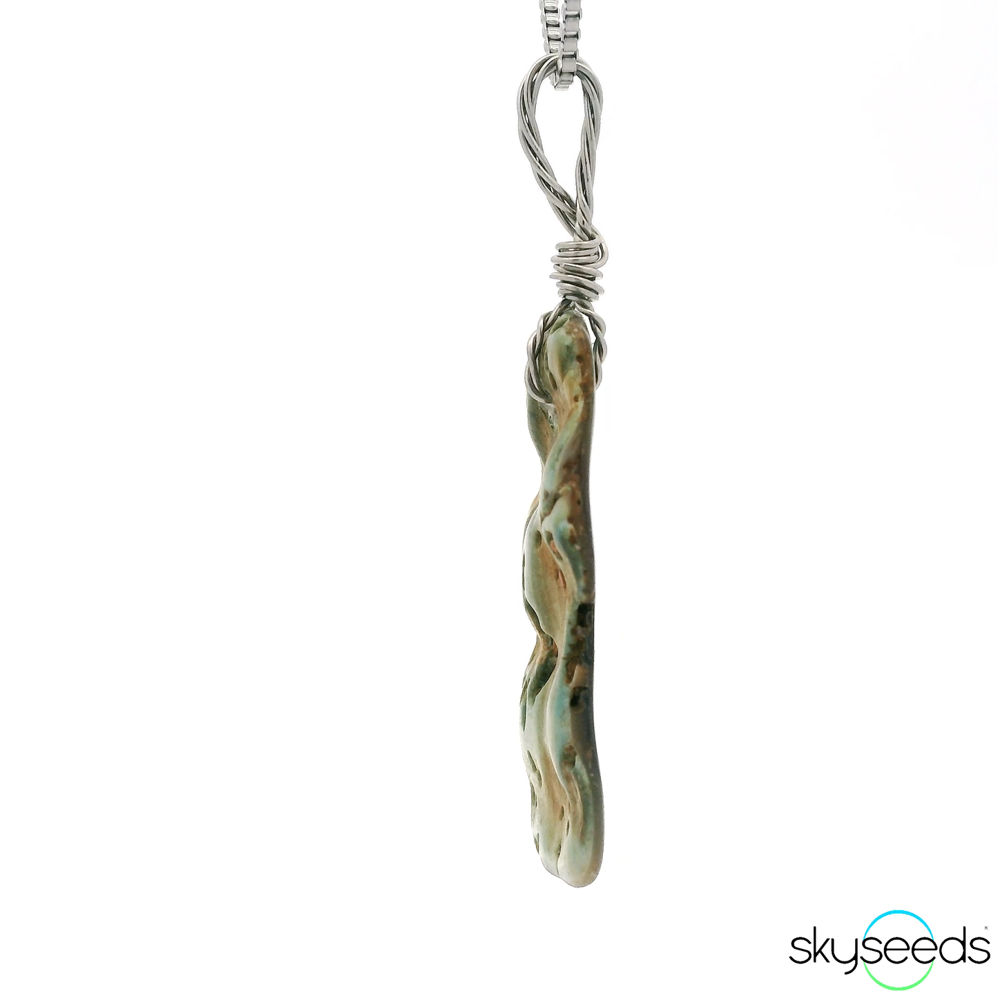 
                  
                    Abalone Shell - Stainless Steel Pendant
                  
                