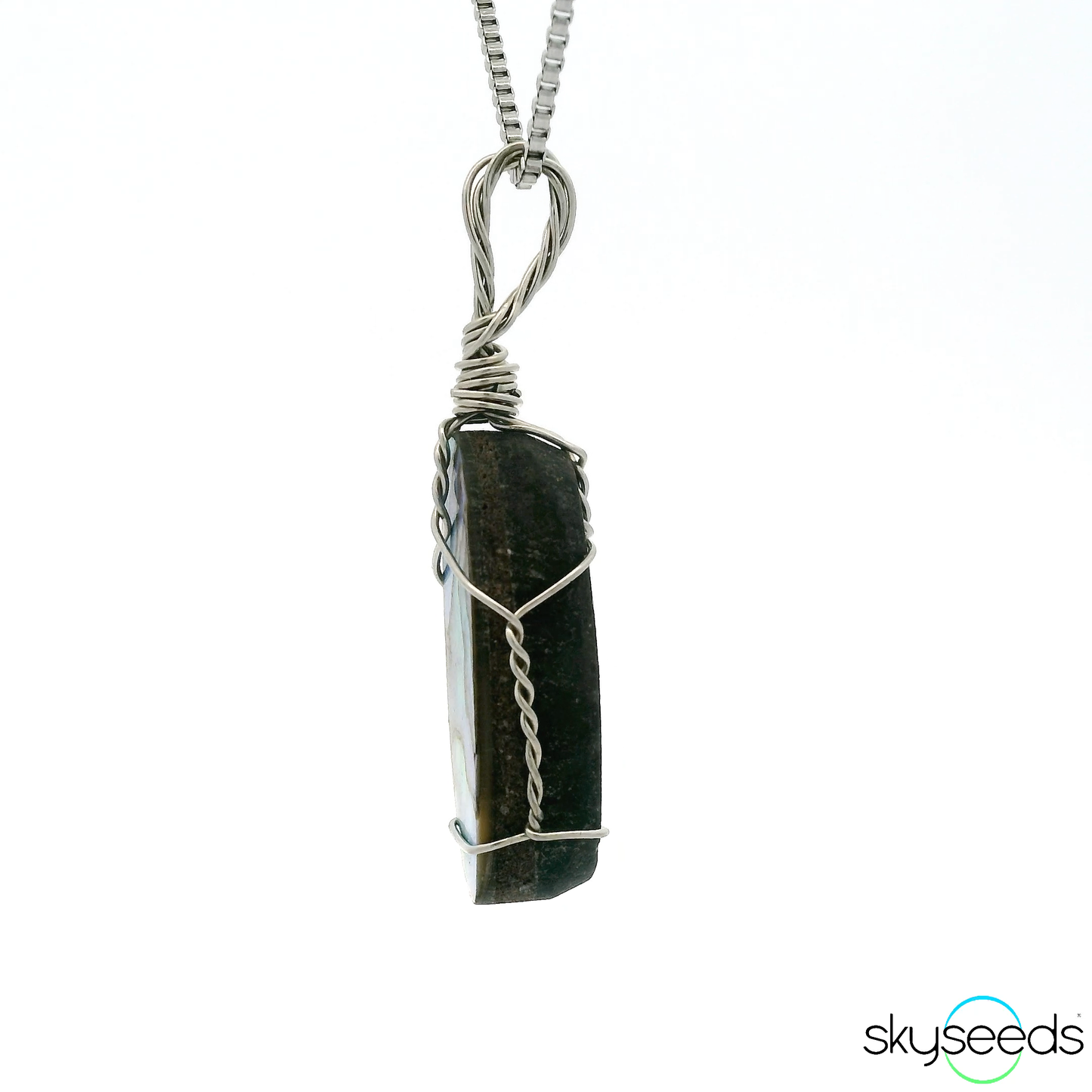 
                  
                    Abalone Shell - Stainless Steel Pendant
                  
                