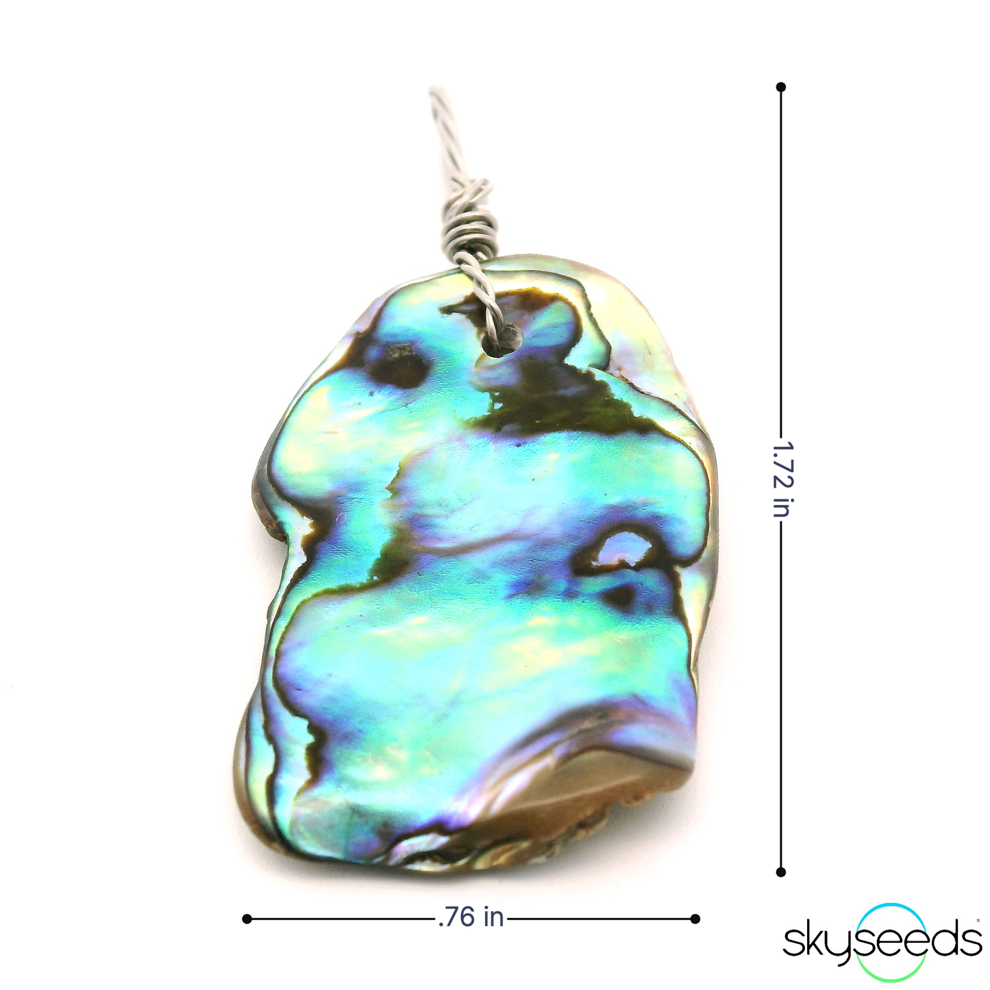
                  
                    Abalone Shell - Stainless Steel Pendant
                  
                