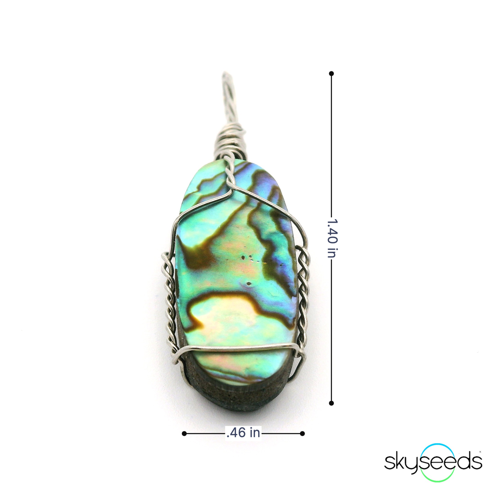 
                  
                    Abalone Shell - Stainless Steel Pendant
                  
                