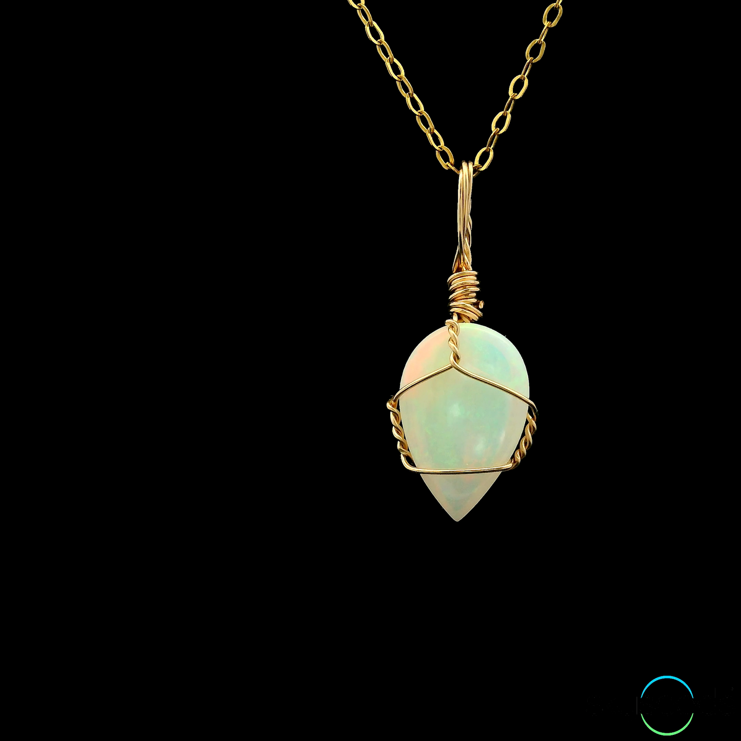 
                  
                    Ethiopian Opal - 14kt Gold Filled Pendant
                  
                