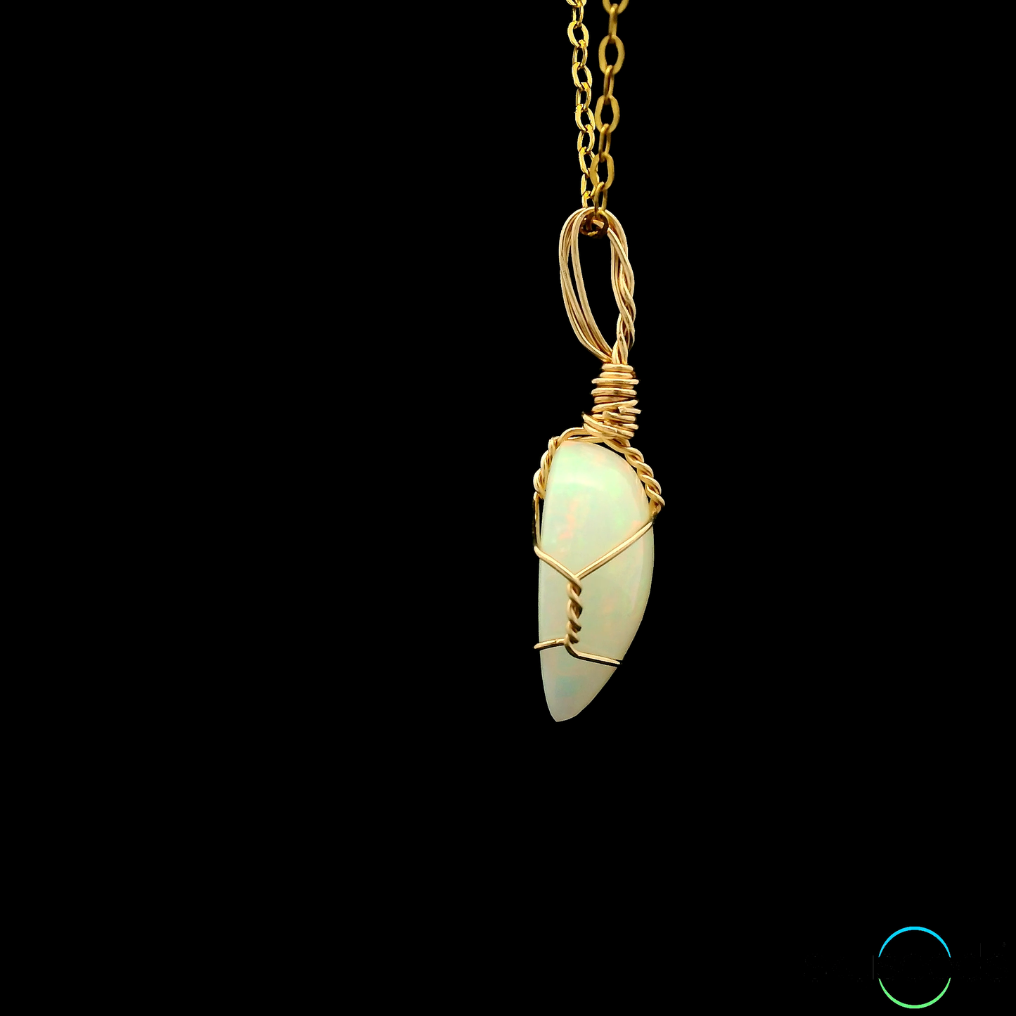 
                  
                    Ethiopian Opal - 14kt Gold Filled Pendant
                  
                