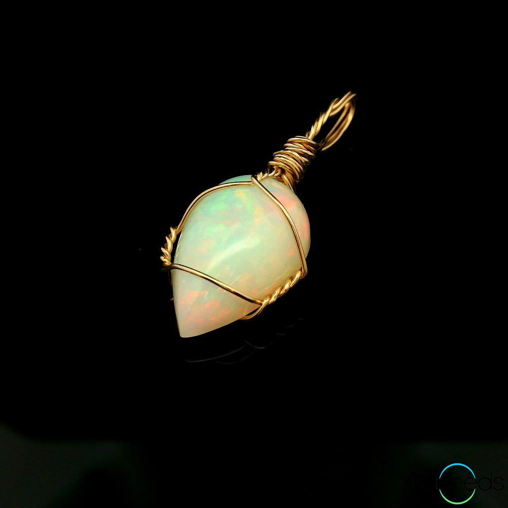 Ethiopian Opal - 14kt Gold Filled Pendant