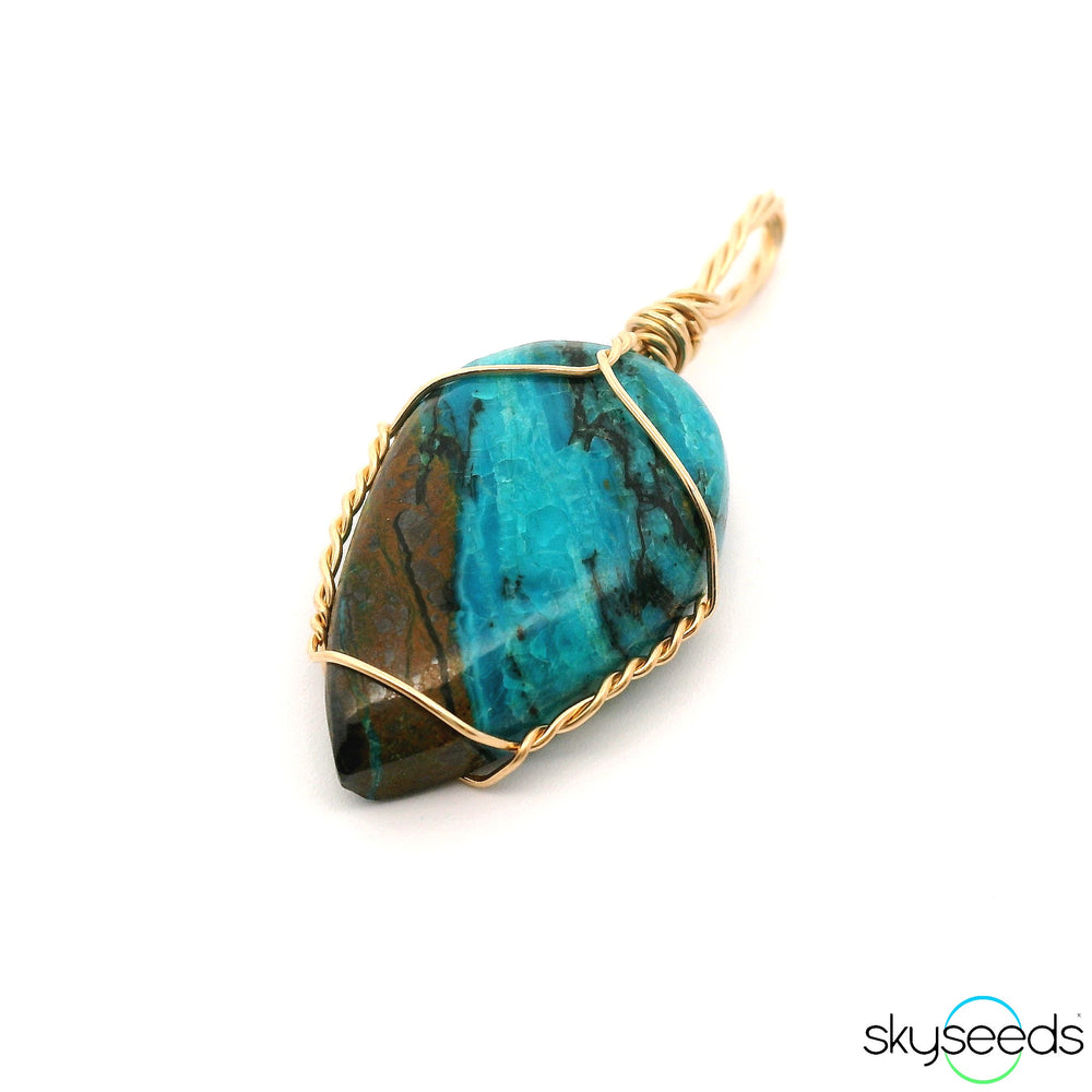 Chilean Opal - 14kt Gold Filled Pendant