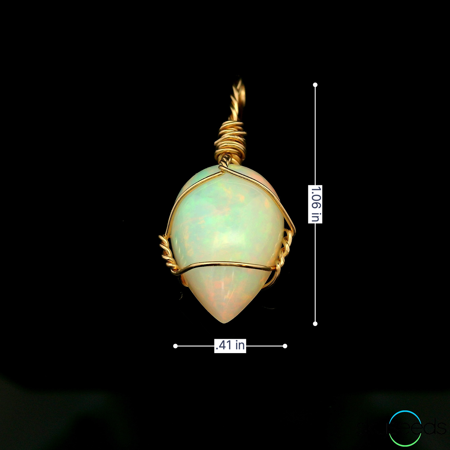 
                  
                    Ethiopian Opal - 14kt Gold Filled Pendant
                  
                