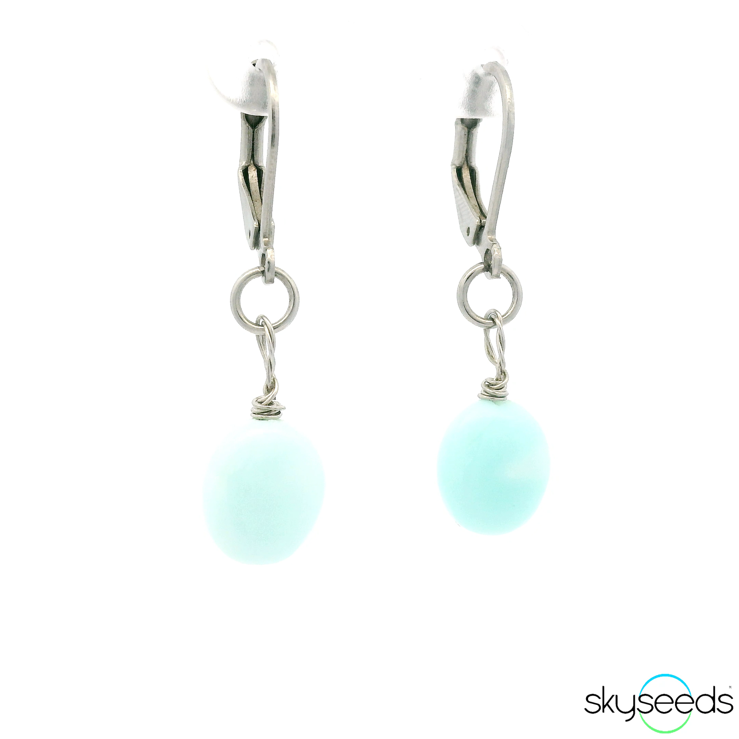 
                  
                    Peruvian Opal - Stainless Steel Earrings
                  
                