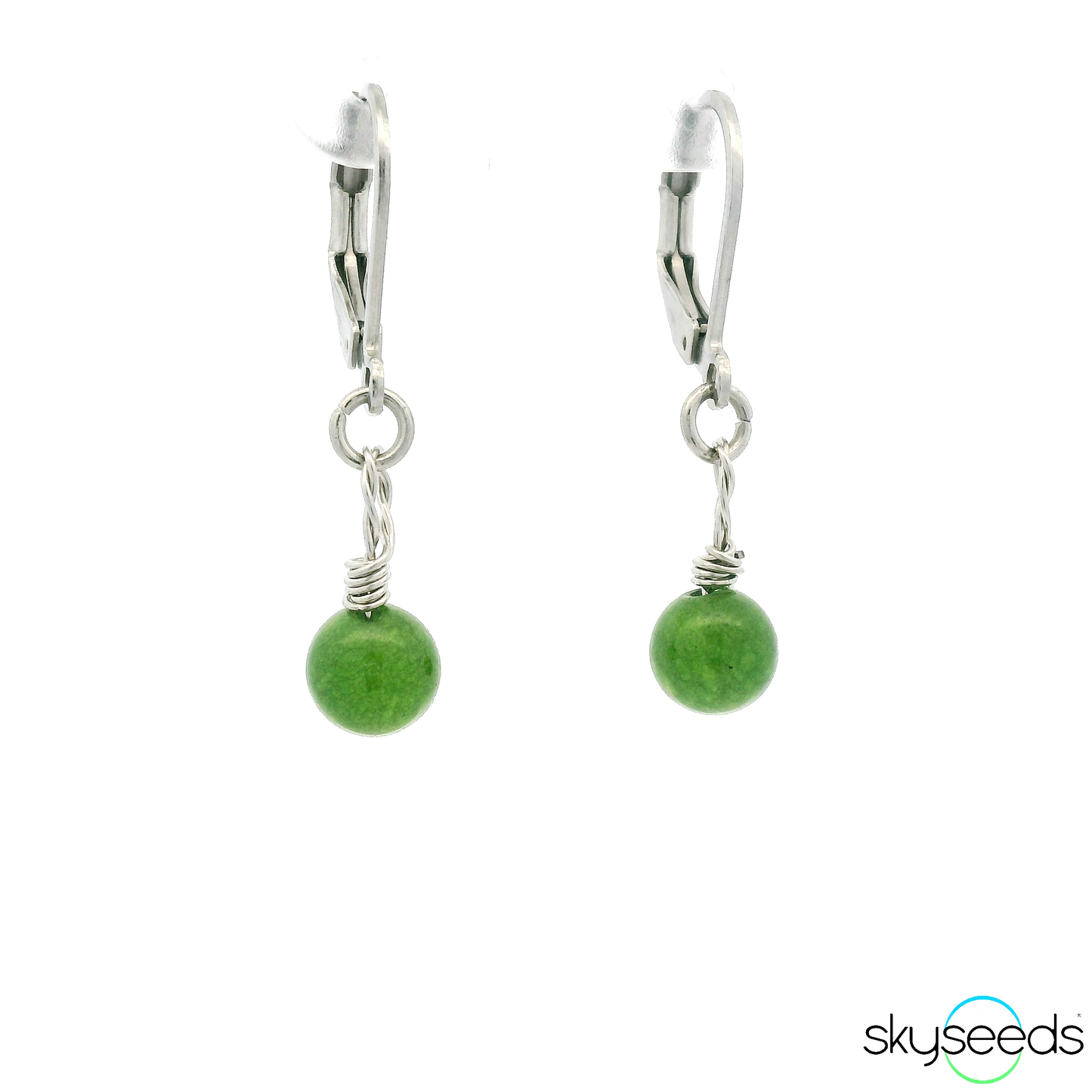 
                  
                    Jade - Stainless Steel Earrings
                  
                