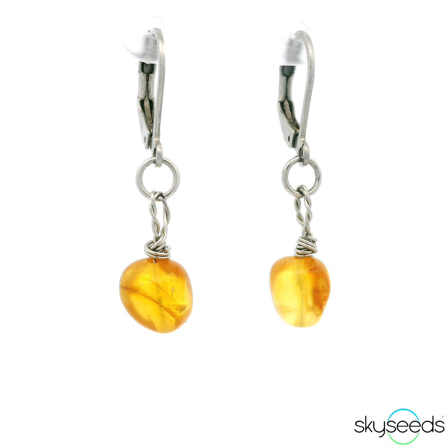 
                  
                    Amber - Stainless Steel Earrings
                  
                