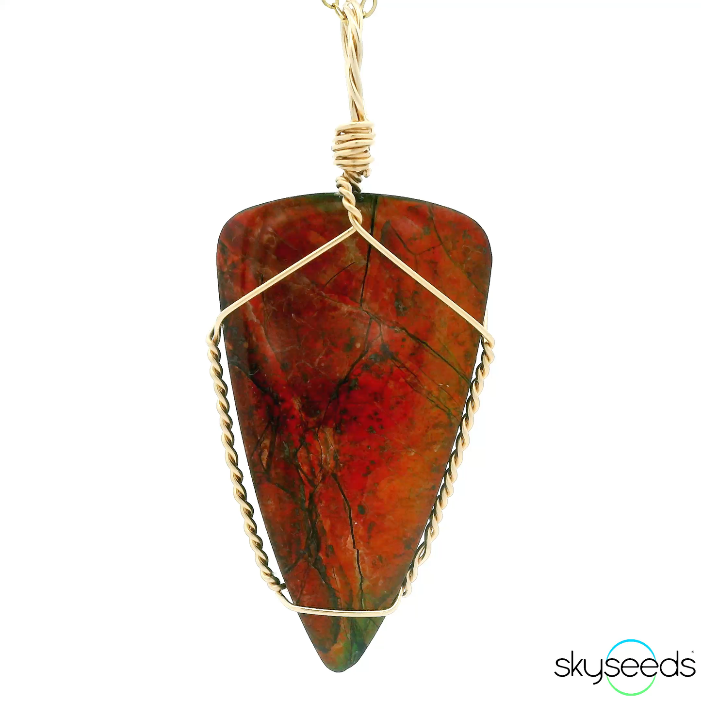 
                  
                    Ammolite - 14kt Gold Filled Pendant
                  
                