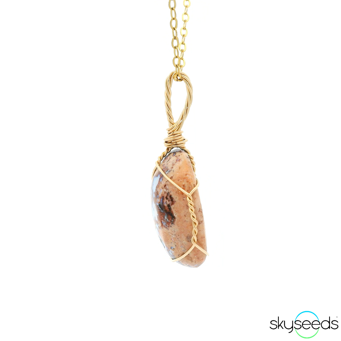
                  
                    Mexican Fire Opal - 14kt Gold Filled Pendant
                  
                