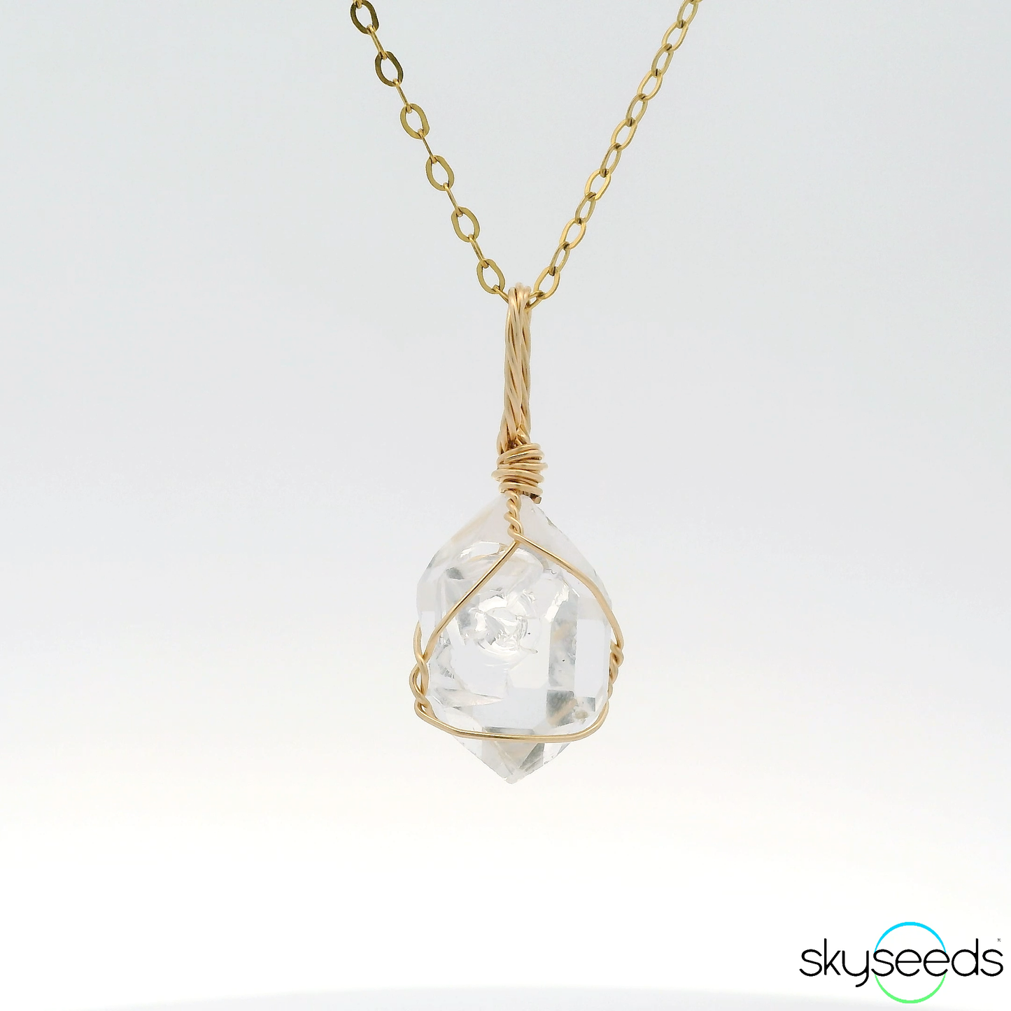 
                  
                    Herkimer Diamond - 14kt Gold Filled Pendant
                  
                