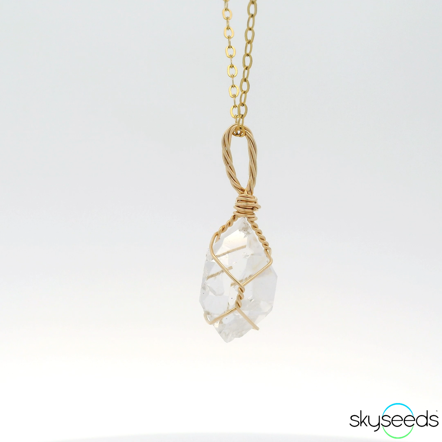 
                  
                    Herkimer Diamond - 14kt Gold Filled Pendant
                  
                