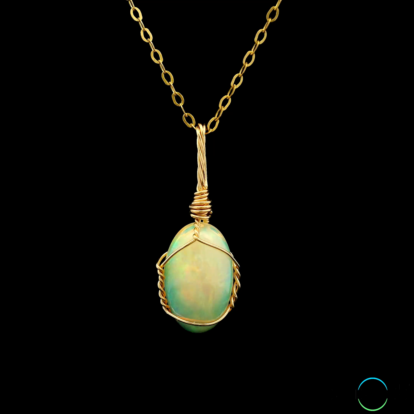 
                  
                    Ethiopian Opal - 14kt Gold Filled Pendant
                  
                