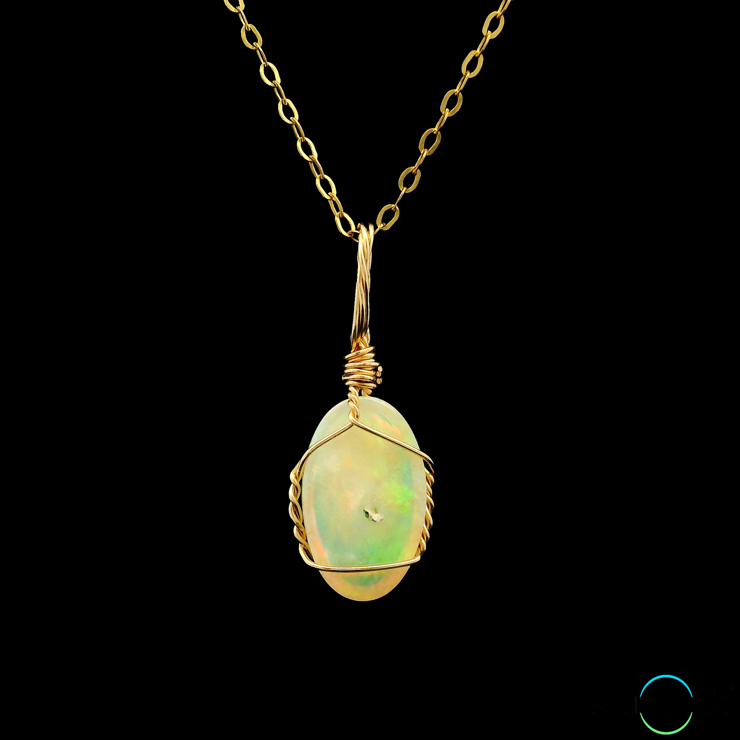 
                  
                    Ethiopian Opal - 14kt Gold Filled Pendant
                  
                
