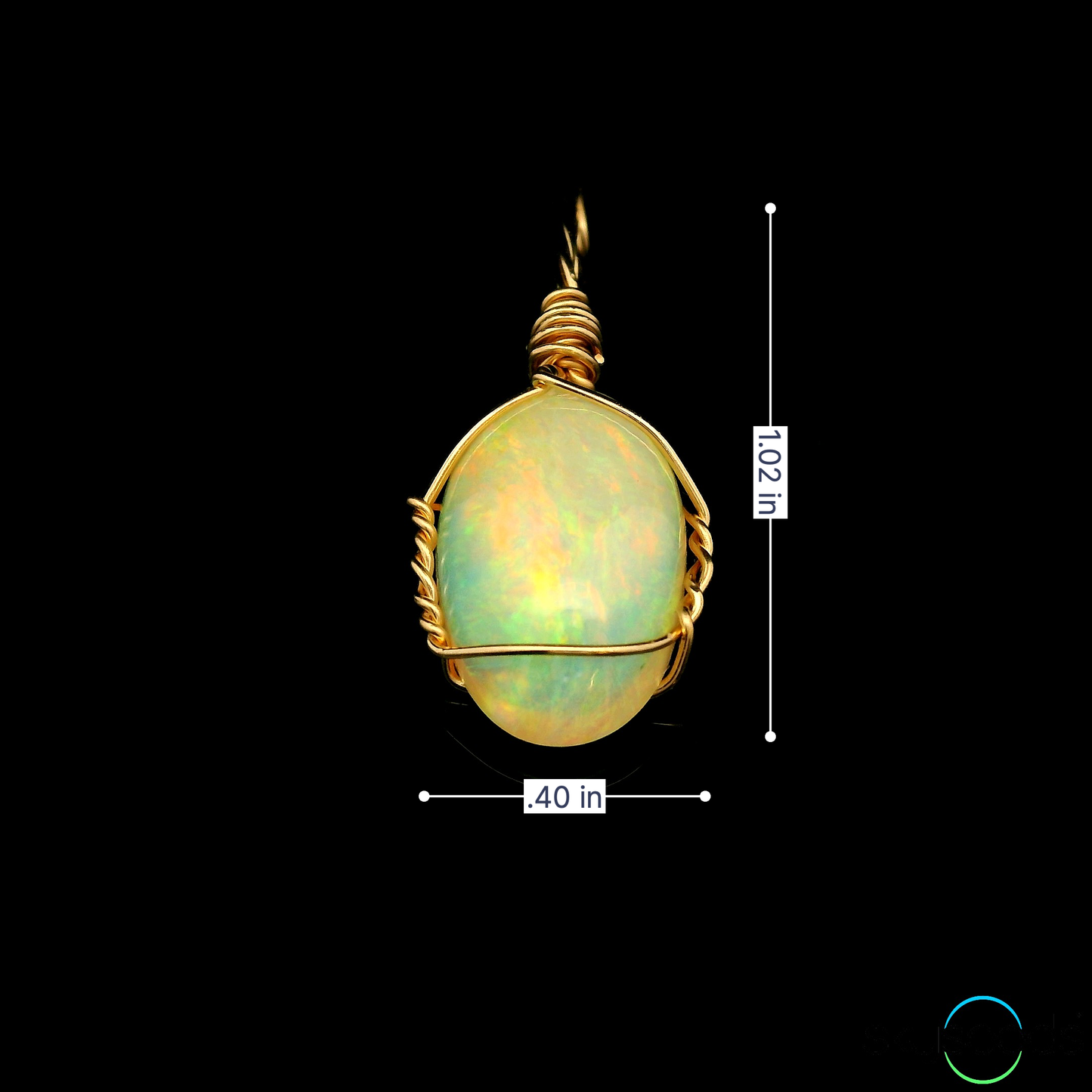 
                  
                    Ethiopian Opal - 14kt Gold Filled Pendant
                  
                