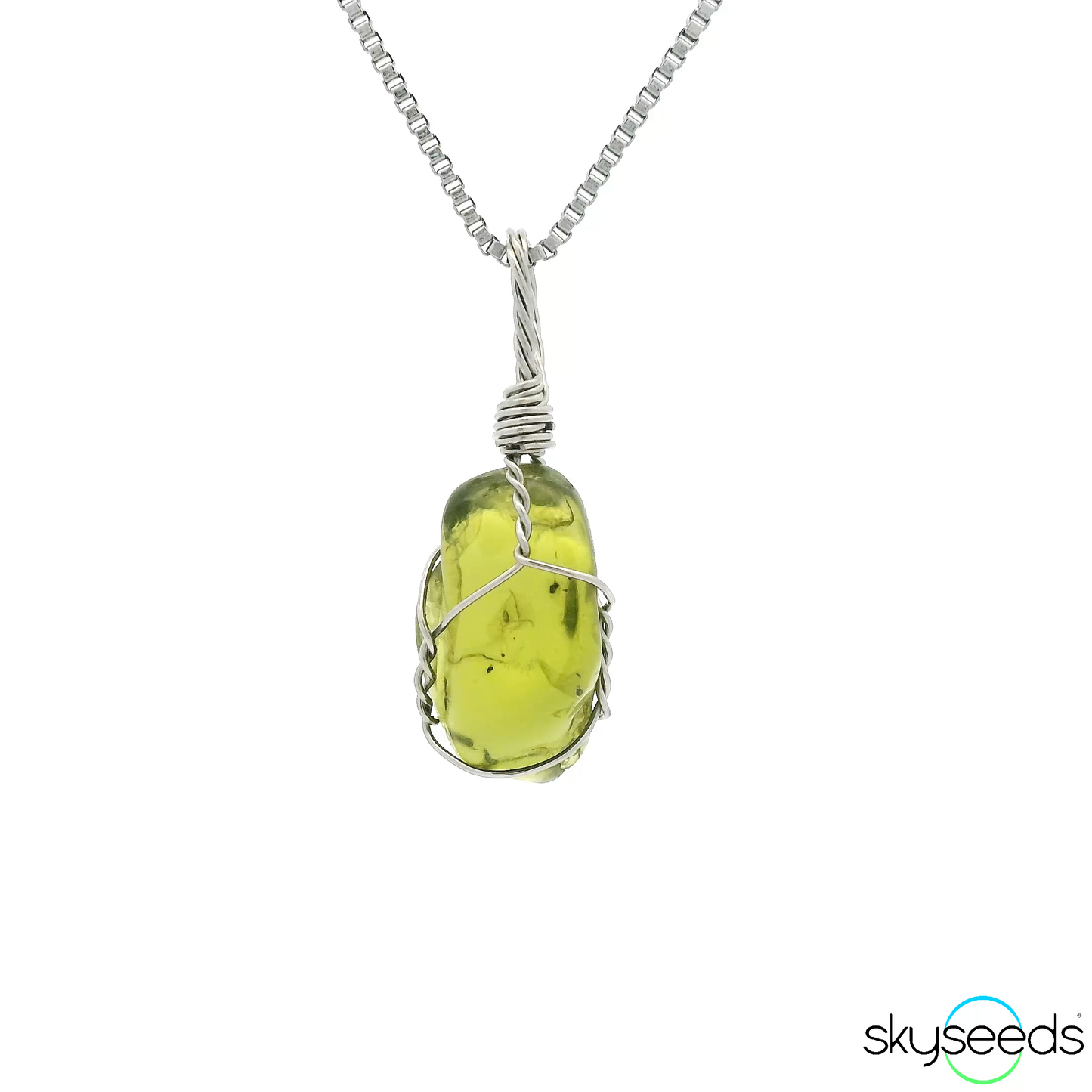 
                  
                    Peridot -Stainless Steel Pendant
                  
                