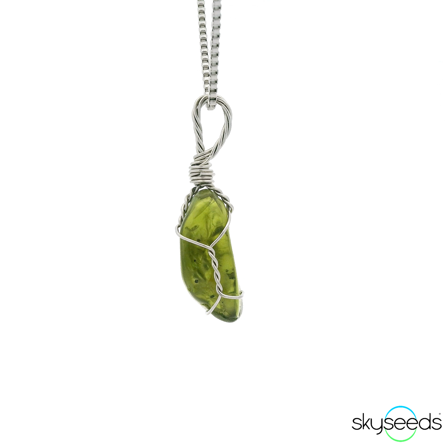 
                  
                    Peridot -Stainless Steel Pendant
                  
                