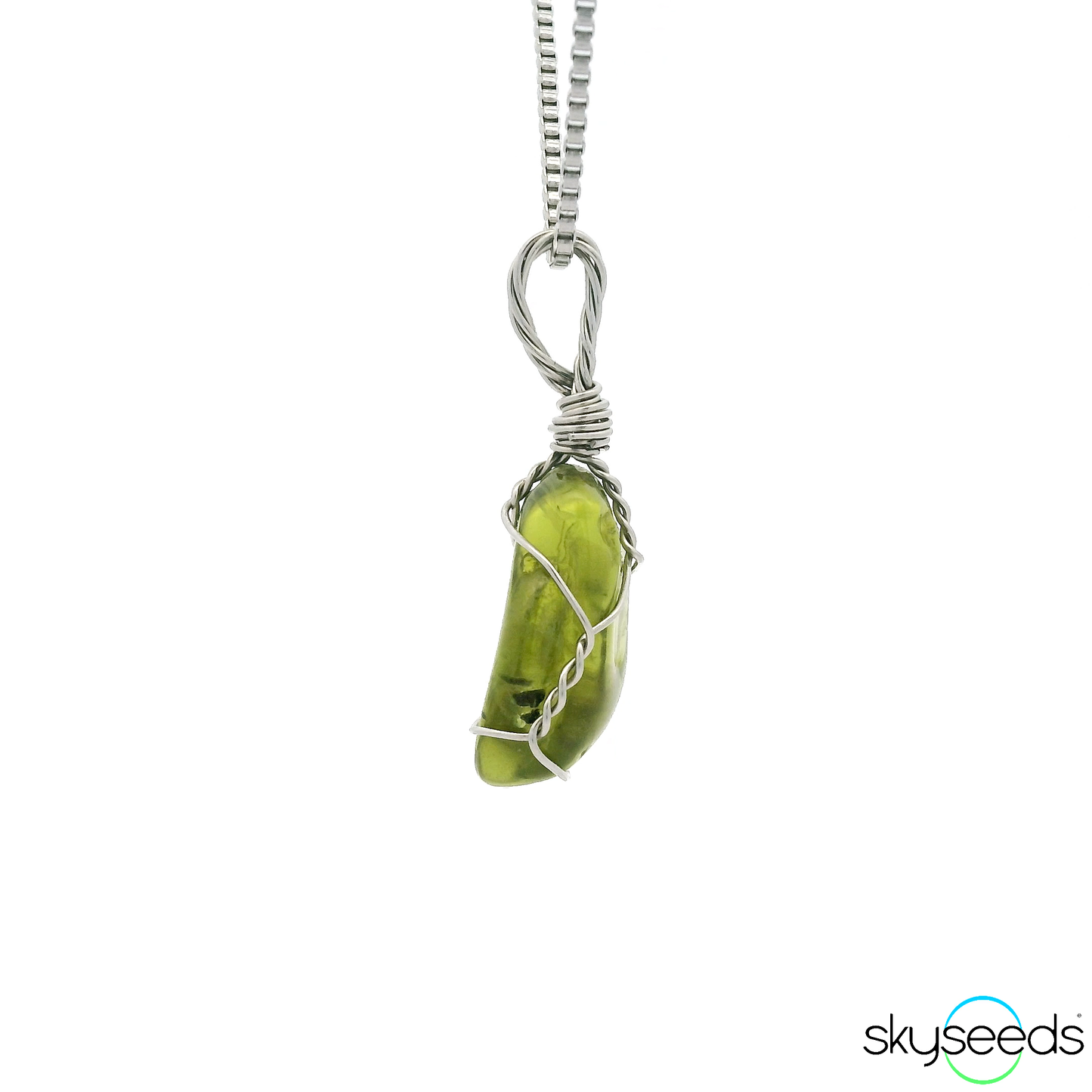 
                  
                    Peridot -Stainless Steel Pendant
                  
                