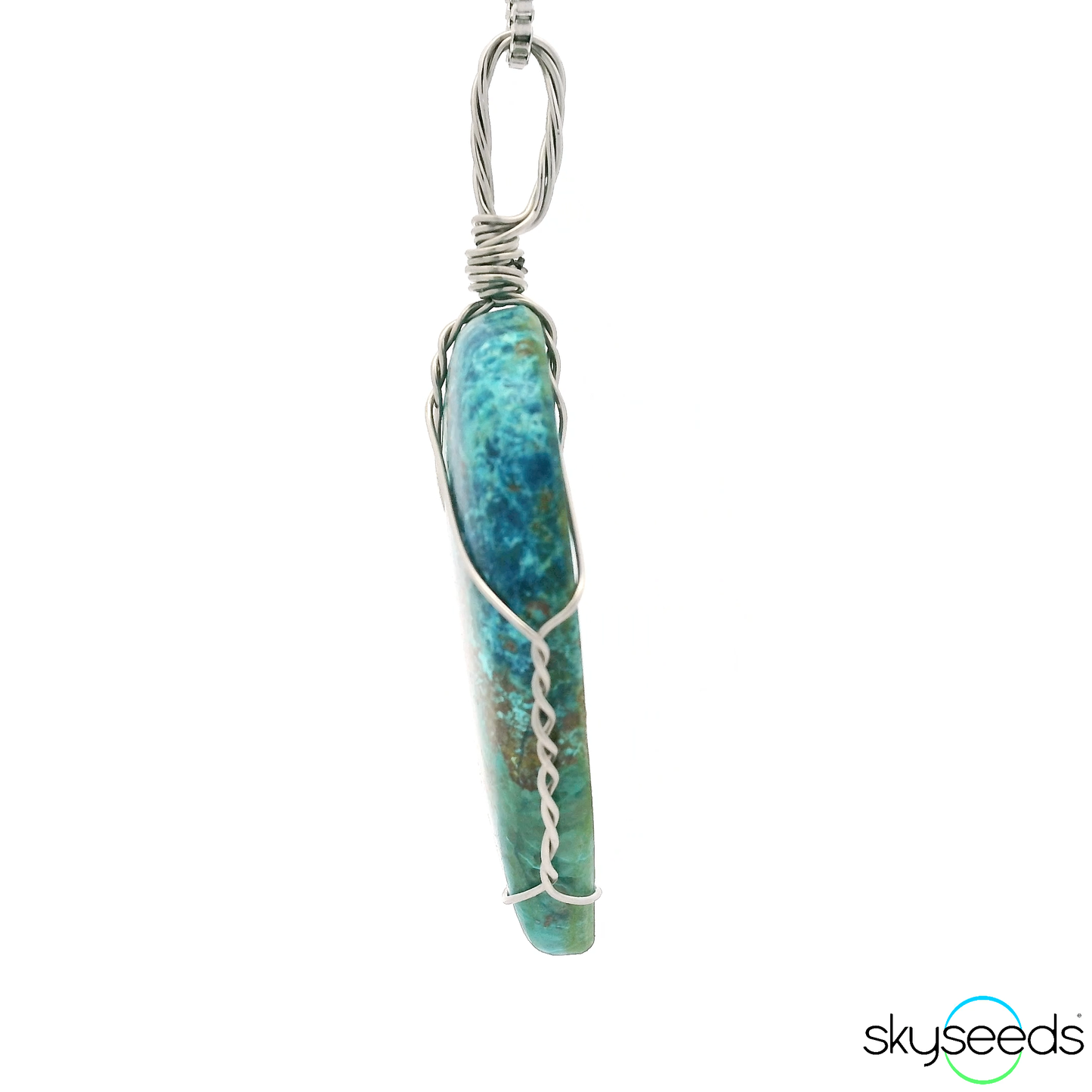 
                  
                    Shattuckite - Stainless Steel Pendant
                  
                