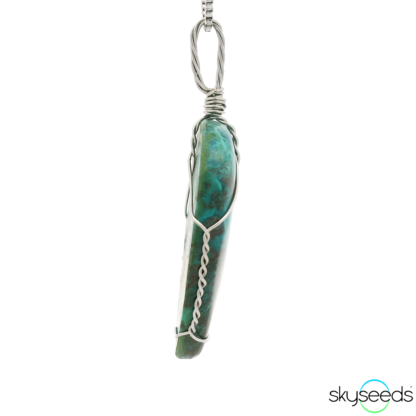 
                  
                    Shattuckite - Stainless Steel Pendant
                  
                