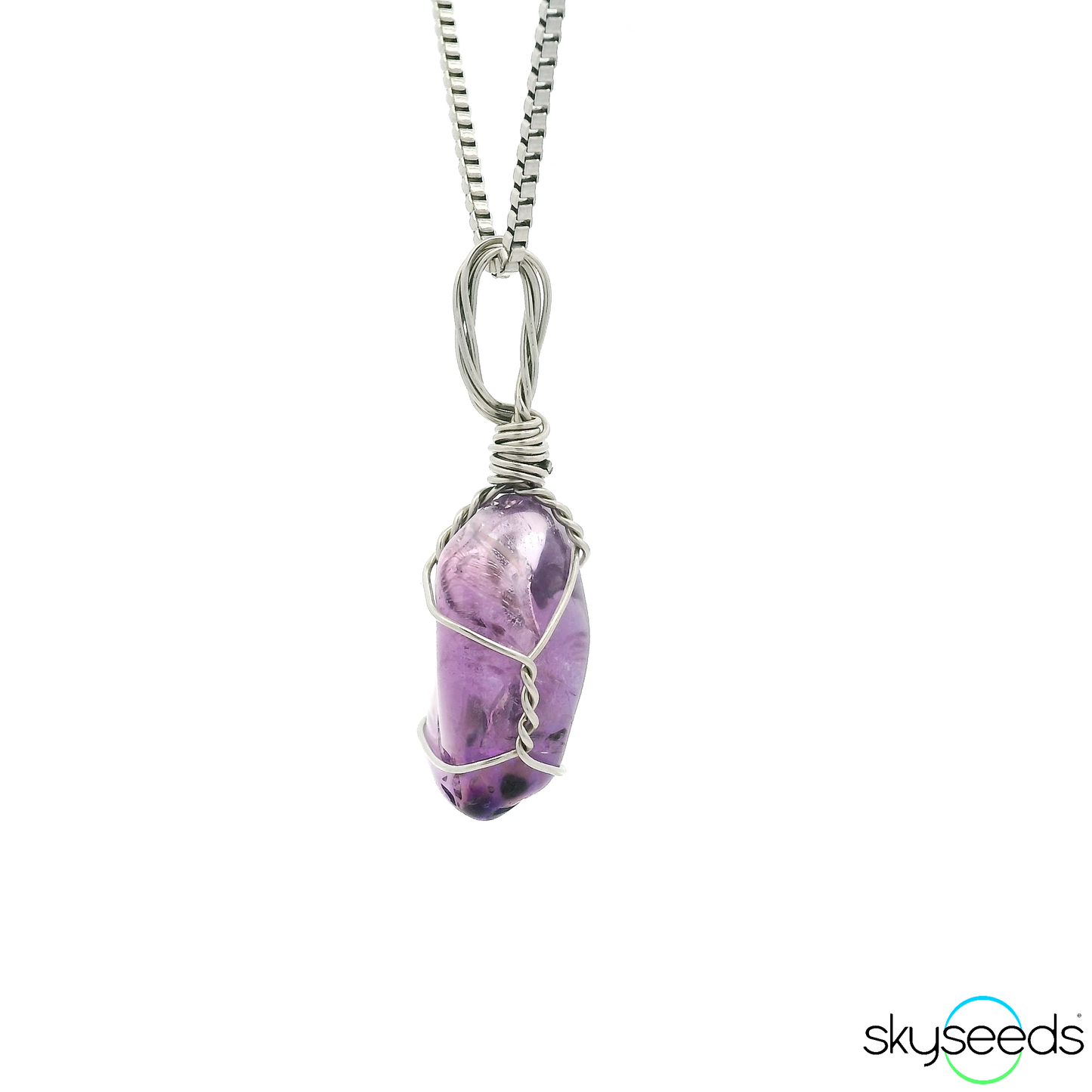 
                  
                    Amethyst - Stainless Steel Pendant
                  
                
