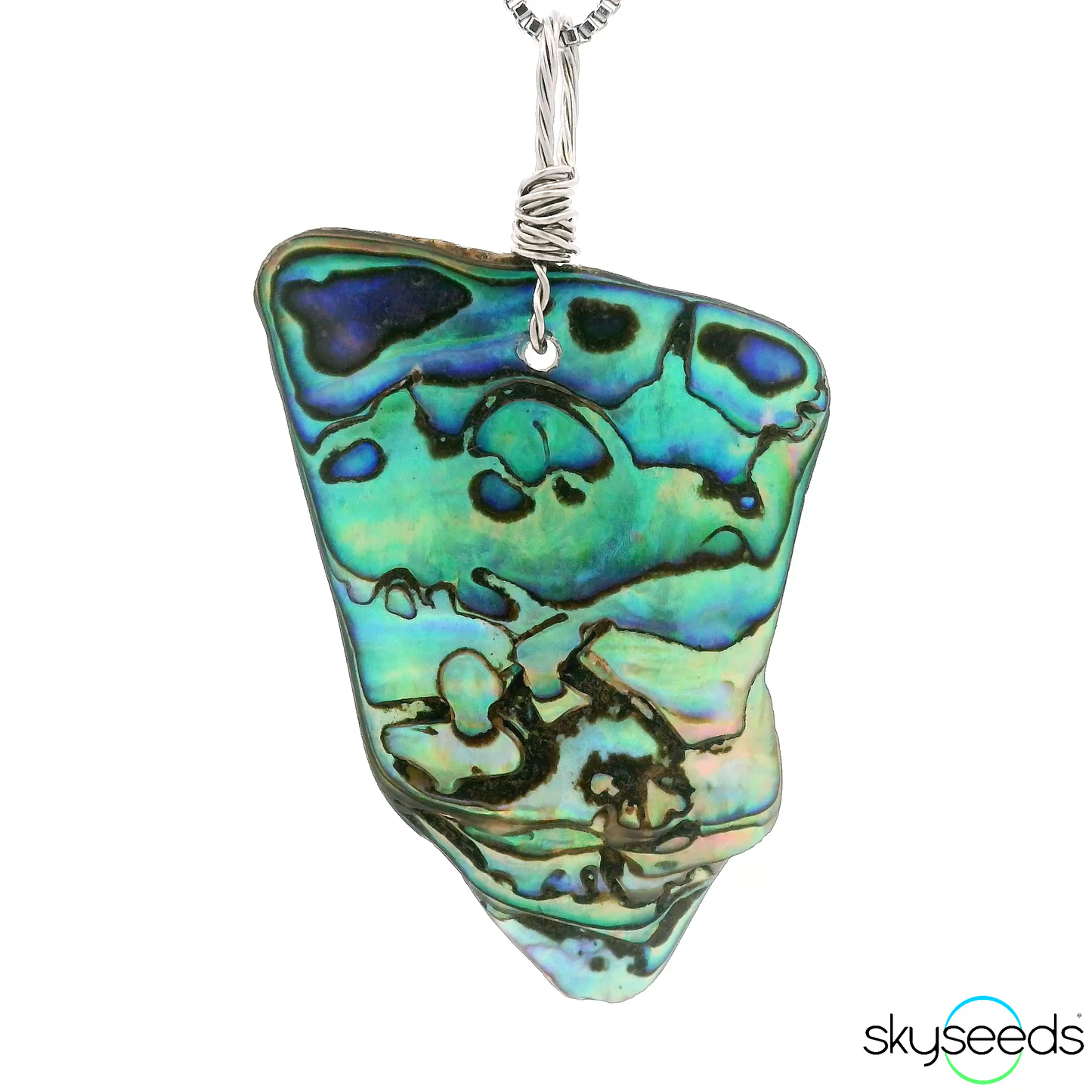 
                  
                    Abalone Shell - Stainless Steel Pendant
                  
                