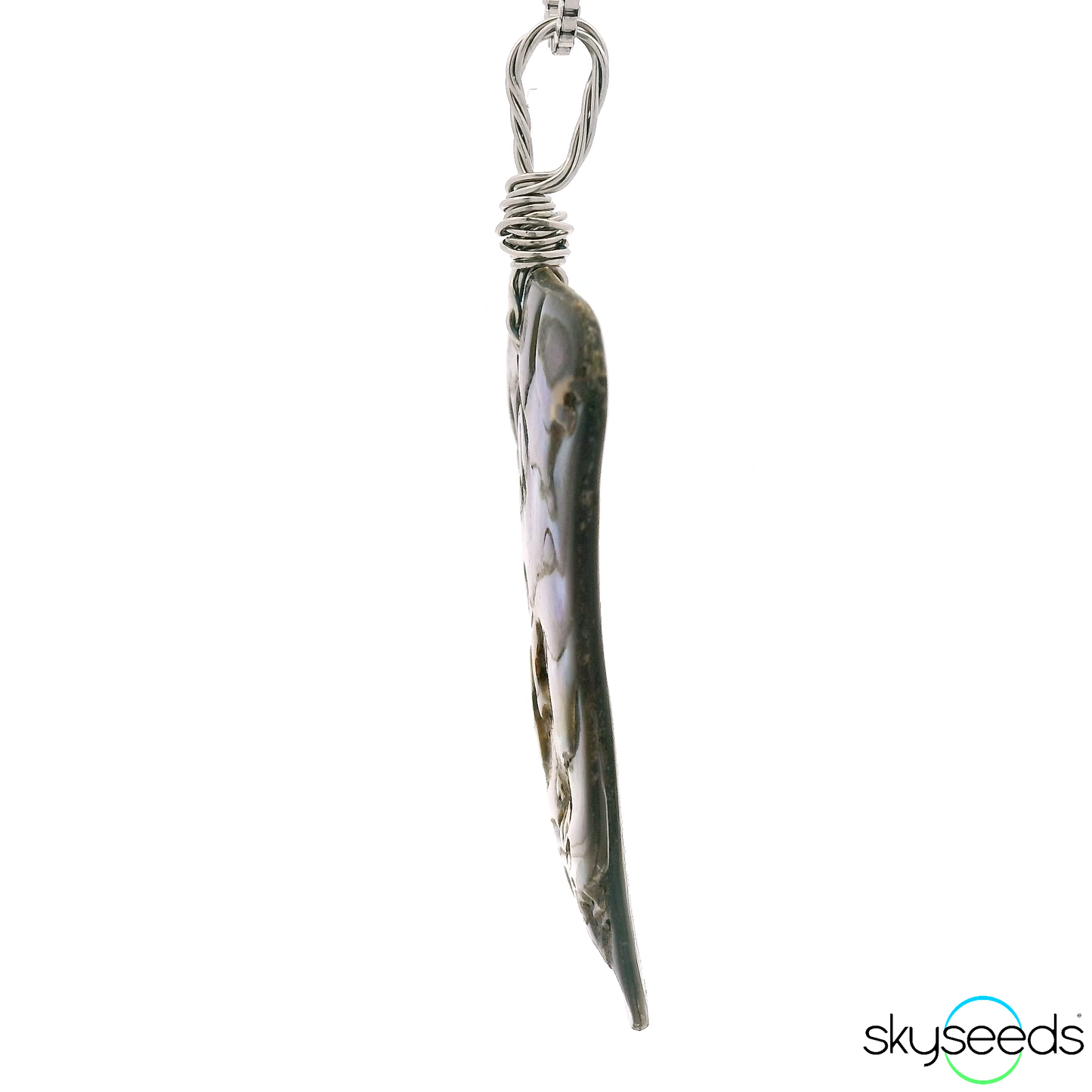 
                  
                    Abalone Shell - Stainless Steel Pendant
                  
                